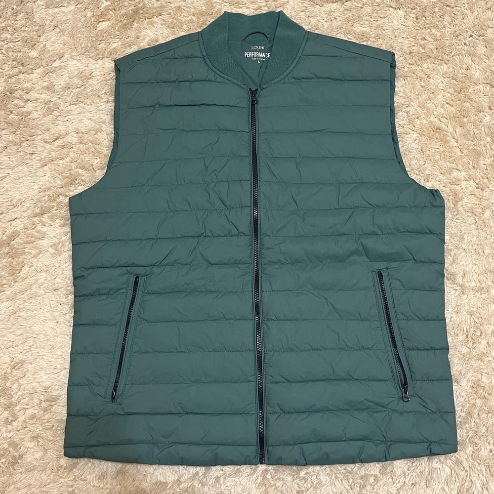 J. Crew Teal Performance Vest